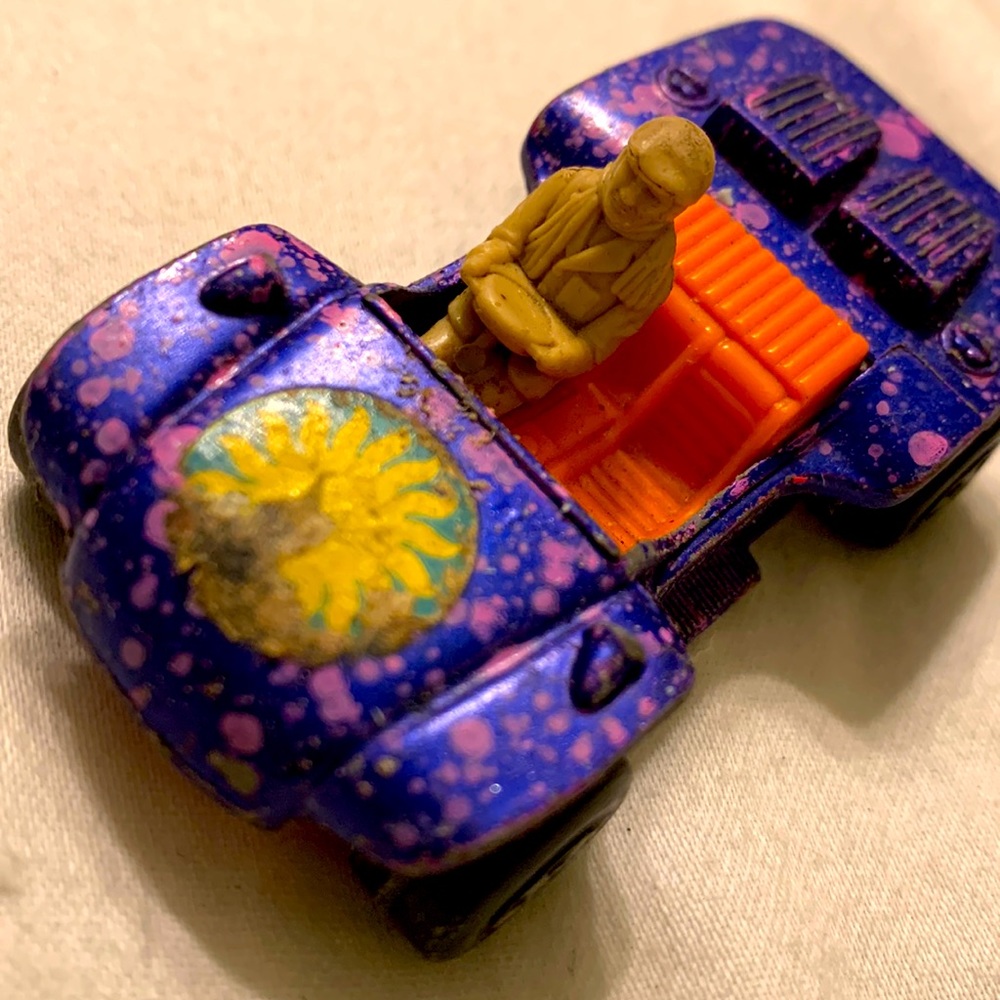 1973 Lesney Matchbox Superfast No.47 Beach Hopper Pink Base Rolamatics